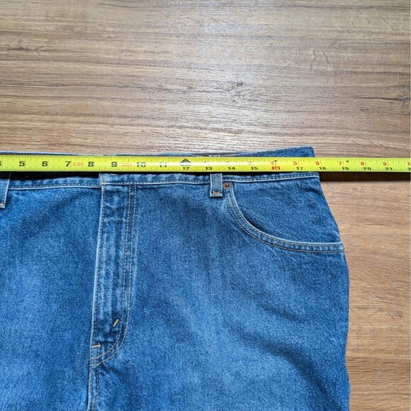 Levi Strauss Signature Relaxed Fit Jeans Womens SZ 17? (36x26) Medium Wash - Picture 8 of 12